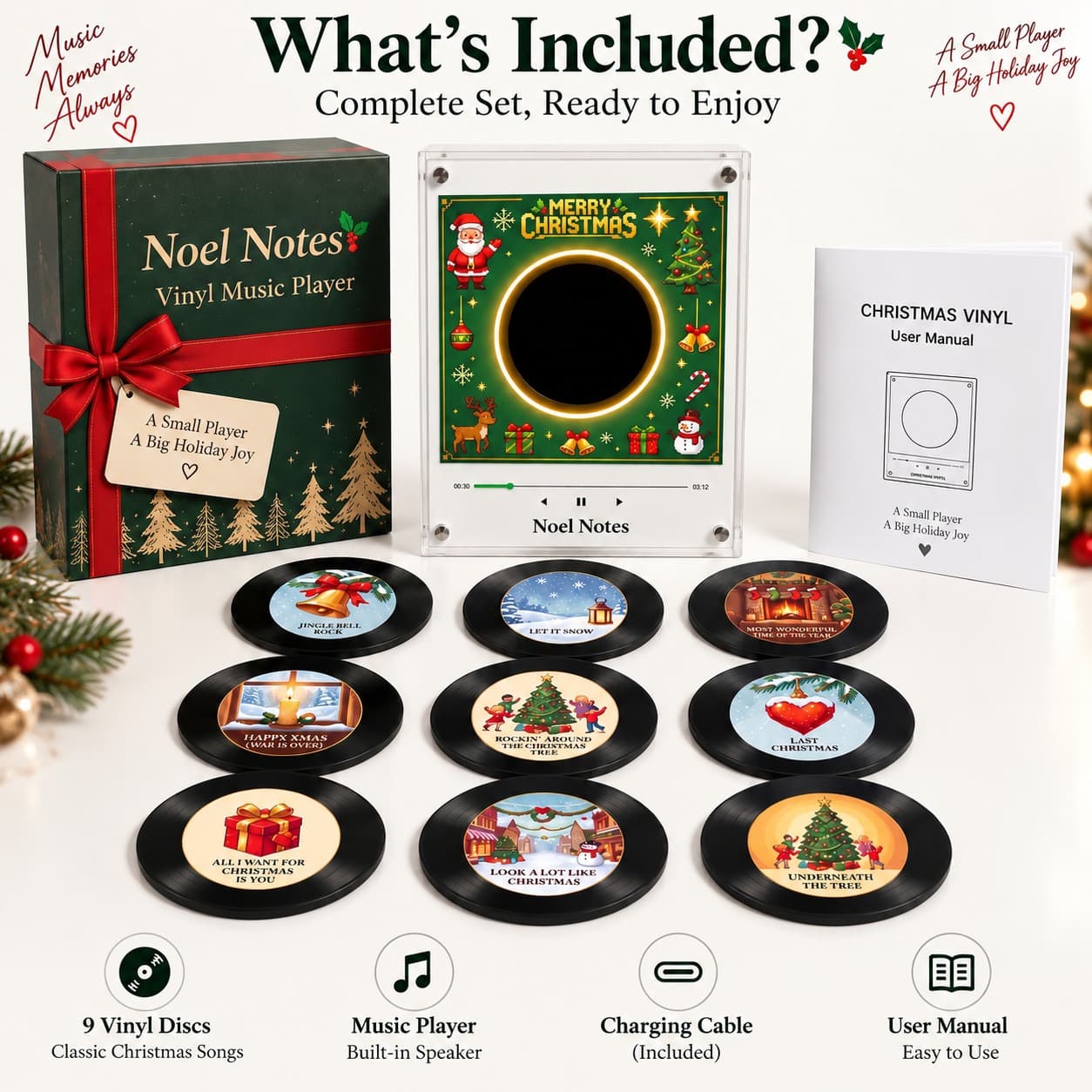 Noel Notesl™ — NFC Christmas Music Noel Notes Player Gift Set