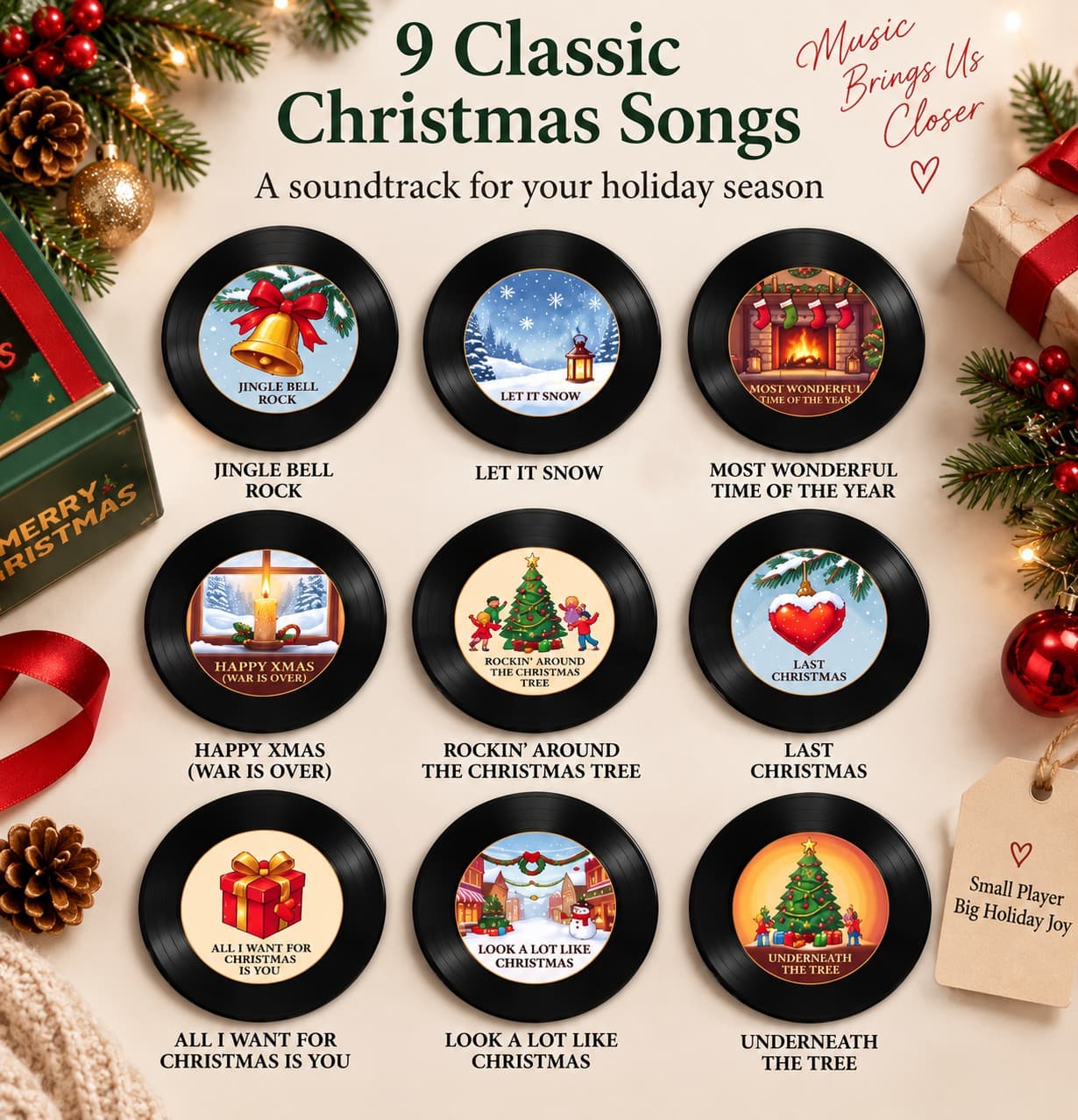 Noel Notesl™ — NFC Christmas Music Noel Notes Player Gift Set